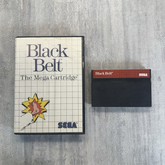 Other - Black Belt (Sega Master System, 1986) No Manual - Tested